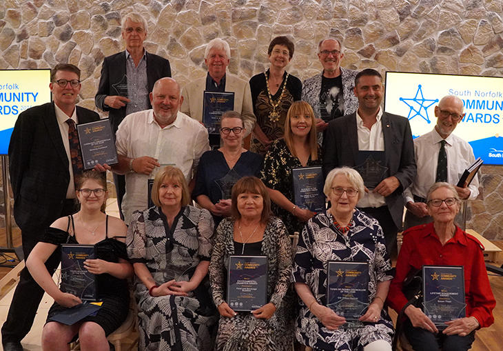 Winners of South Norfolk Council's Community Awards 2025