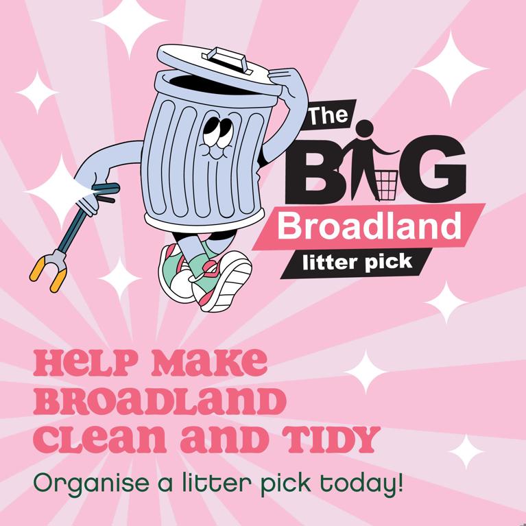 Help make Broadland clean and tidy organise a litter pick today!