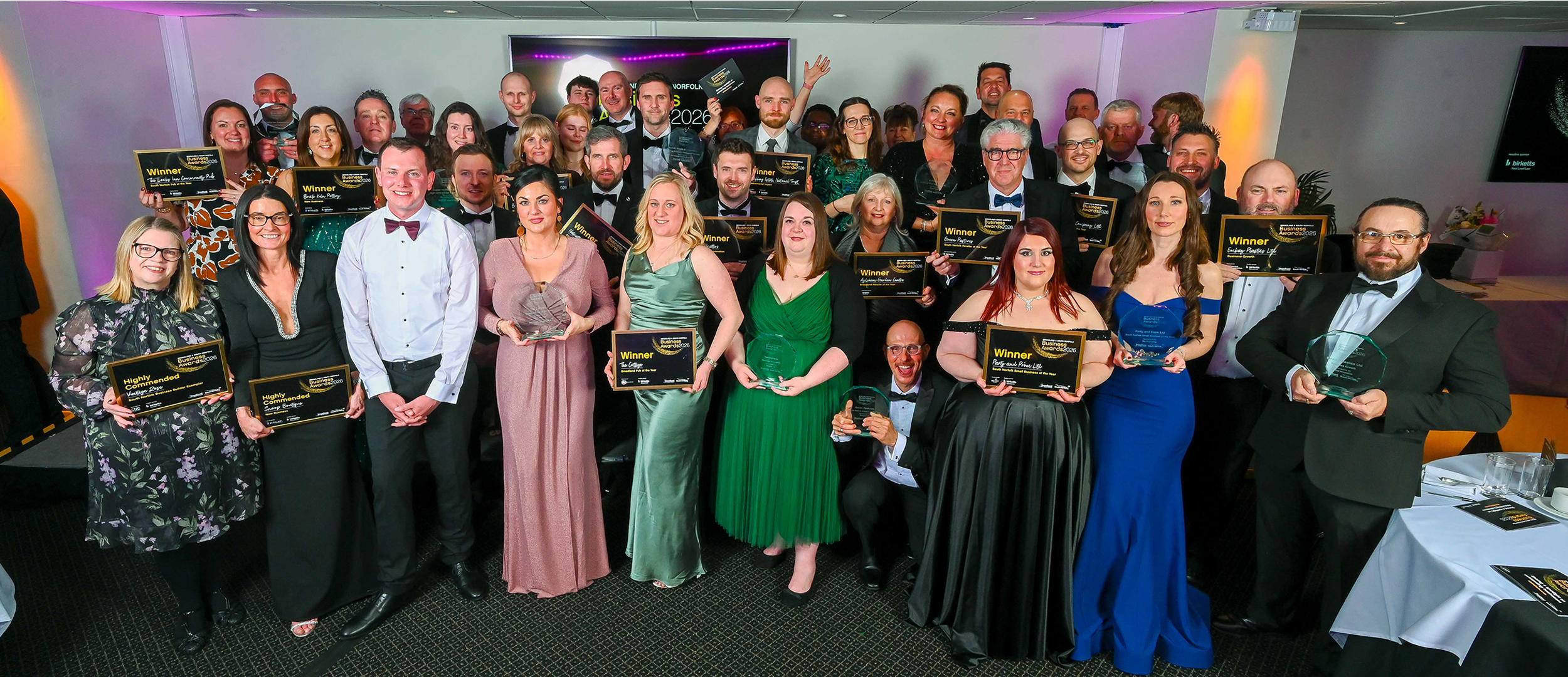 Broadland and South Norfolk Business Awards winners 2026