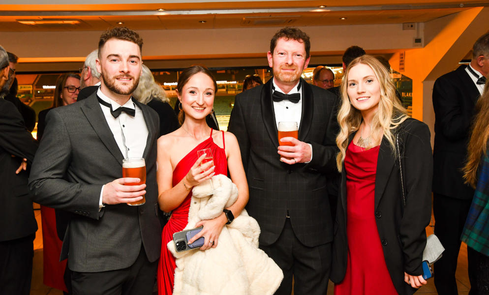 Guests at the Business Awards enjoying the drinks reception