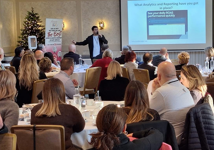 Keynote speaker at Business Breakfast