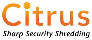 Citrus Sharp Security Shredding logo