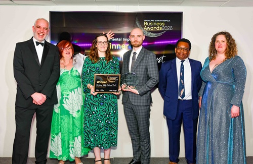 Blickling Estate, National Trust accepting the Environmental Impact Award