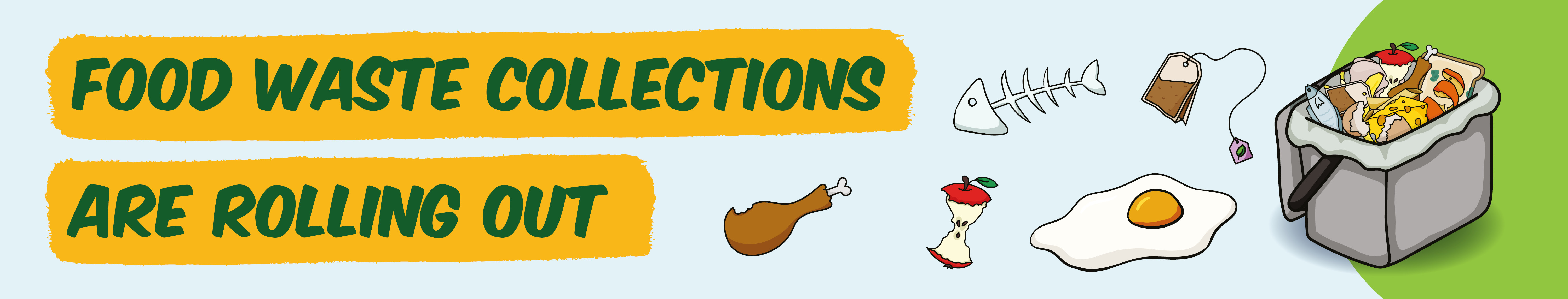 Food waste collections are rolling out