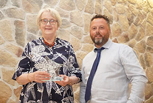 Cllr Gillian Barnes, Town or Parish Councillor of the Year winner
