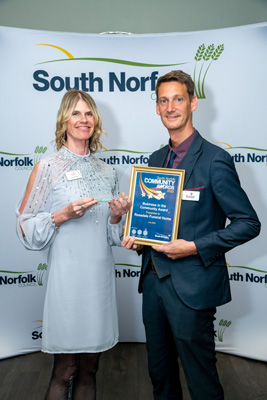 Business in the community award Rosedale Funeral Home - Community Awards 2022