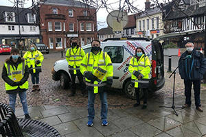 Covid support advisors in Wymondham