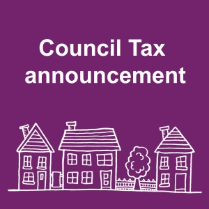 Council tax announcement