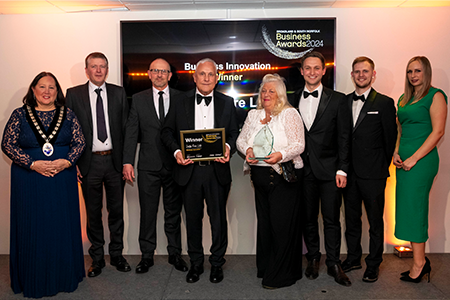 Delta Fire Business Innovation winner