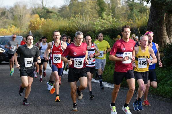 Runners taking part in the EAMA 10k