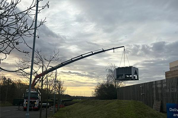 Air source heat pumps delivered at The Horizon Centre