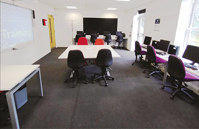 Jubilee training room at Carrowbreck House