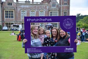 Platinum Party in the Park guests.