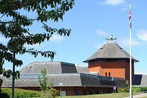 Photo of South Norfolk House with Union flag outside