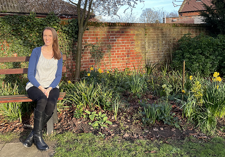 Cllr Kim Carsok in near planting in South Norfolk