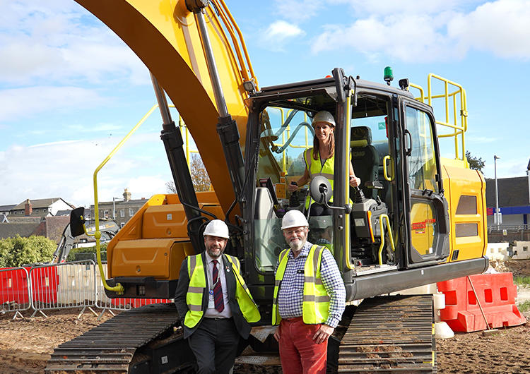 Work begins at Diss Leisure Centre