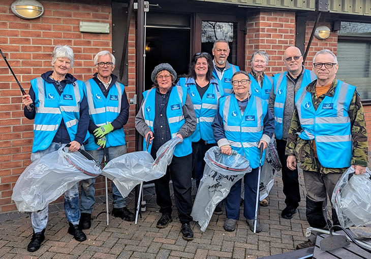 Horsham St Faiths litter pick