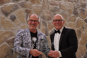 Mark Ribbands, Volunteer of the Year Award winner