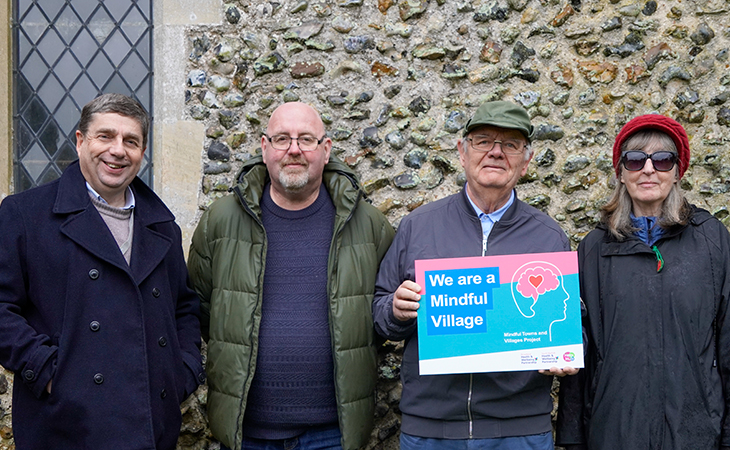 Cllr Graham Minshull, Kenny Child, Mike Stratton, Cllr Jane Jennifer.