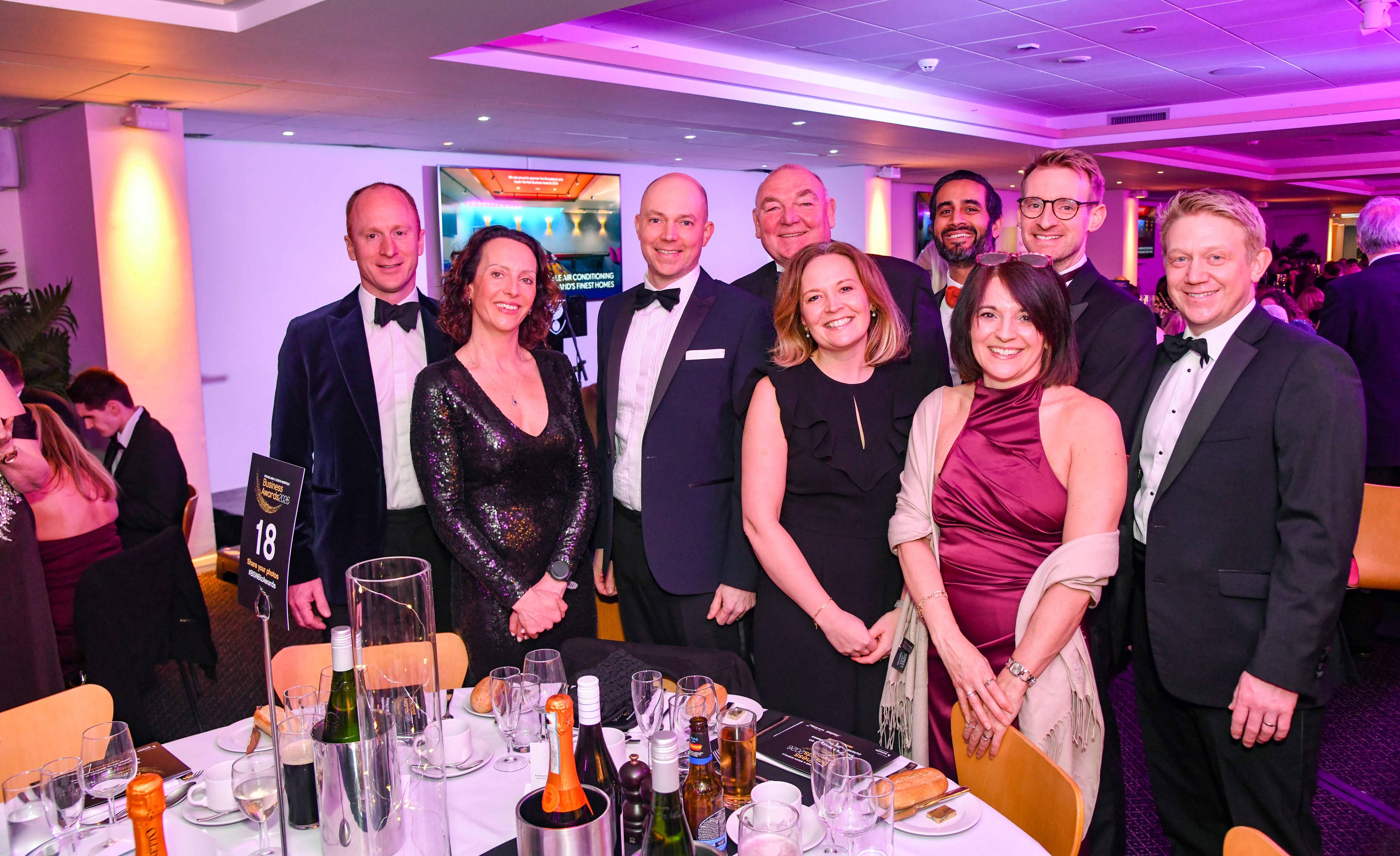 Birketts solicitors at the 2026 Business Awards