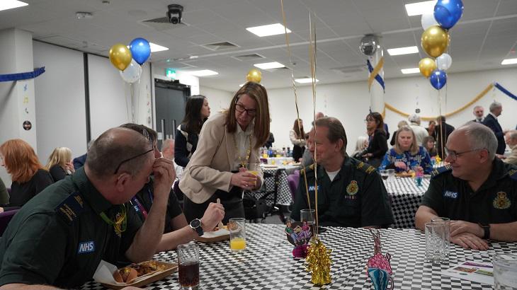 Chair of South Norfolk Council, Cllr Sharon Blundell at a civic reception