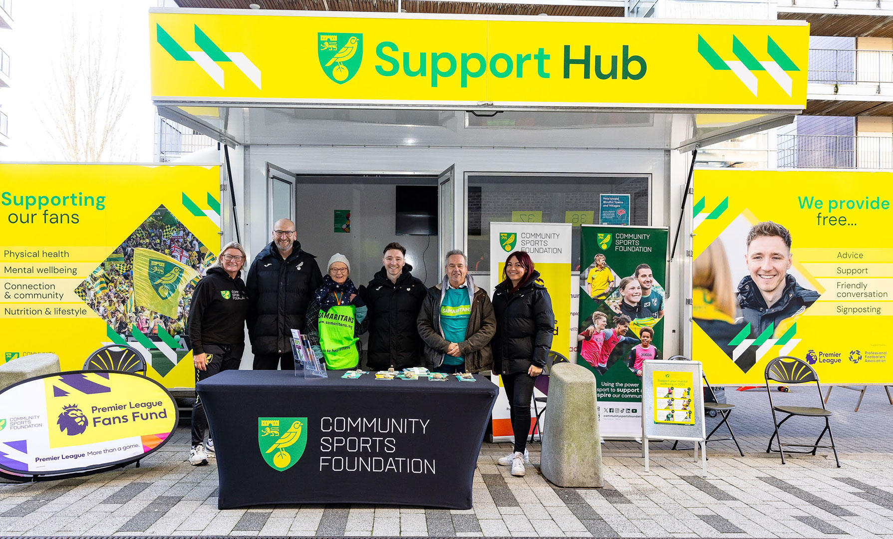 Community Sport Foundation branded van