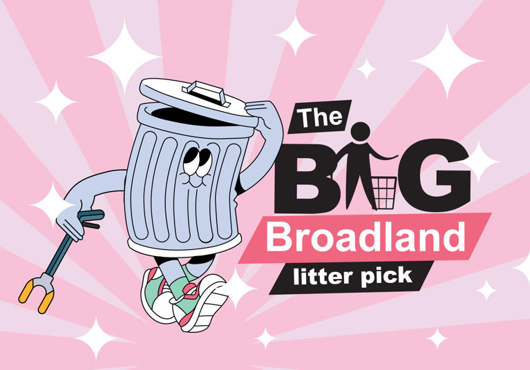 Broadland's Big Litter pick logo