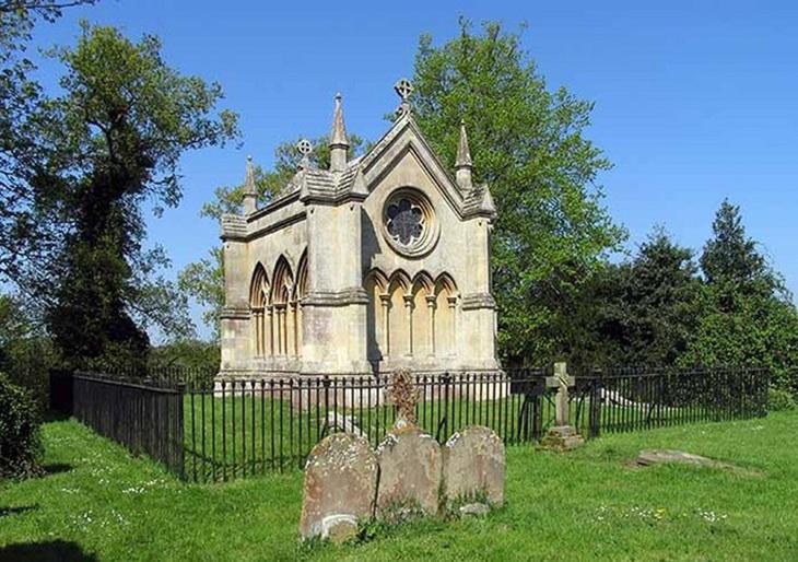 The Trafford Mausoleum in Wroxham