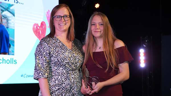 Abigayle Nicholls Young Hero - Community at Heart 2023