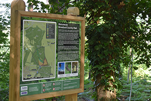 Broadland Country Park sign