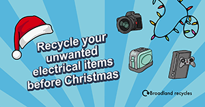 Recycle your unwanted electricals