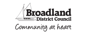 Broadland District Council logo black