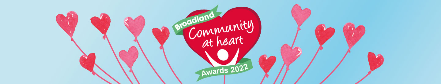 Community at Heart awards banner