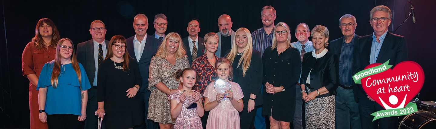 Winners from  the Community at Heart Awards 2021