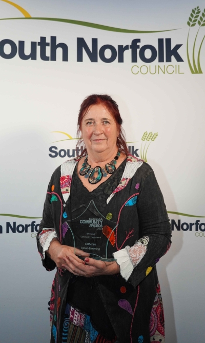 Catherine upton browning community hero - Community Awards 2023