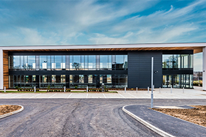 The new Ella May Barnes building at Norwich Research Park