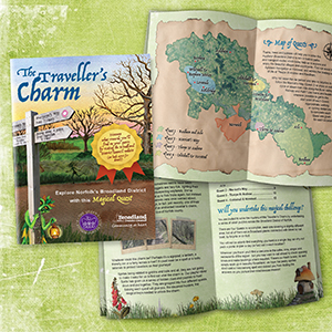 The Traveller's Charm Broadland jubilee trails booklet
