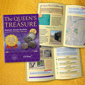 The Queen's Treasure jubilee trails booklet South Norfolk