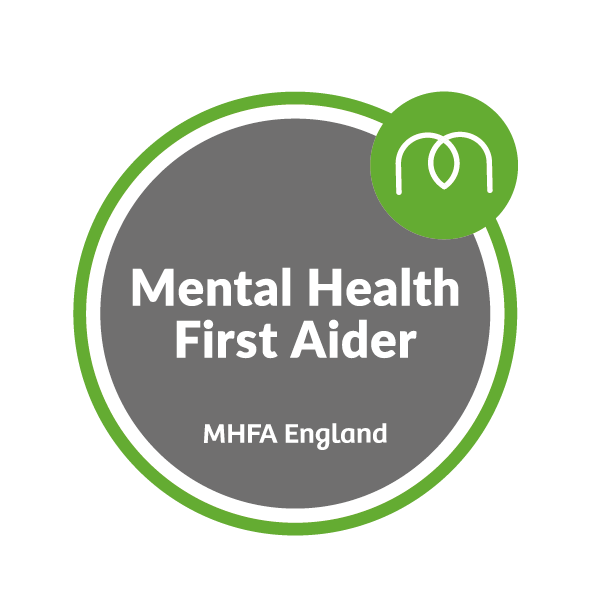 Mental health first aider employer accreditation logo