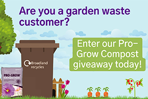 Are you a garden waste customer? Enter our Pro-Grow compost giveaway today