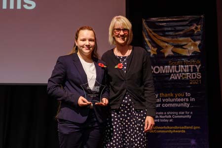 Scarlet Mills - Young Hero of the Year, Community Awards 2021