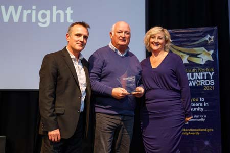 Victor Wright - Volunteer of the Year, Community Awards 2021