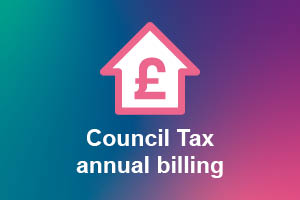 Council Tax annual billing web graphic